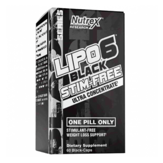 Lipo-6 Black Ultra Concentrate Stim-Free 60 caps от Nutrex